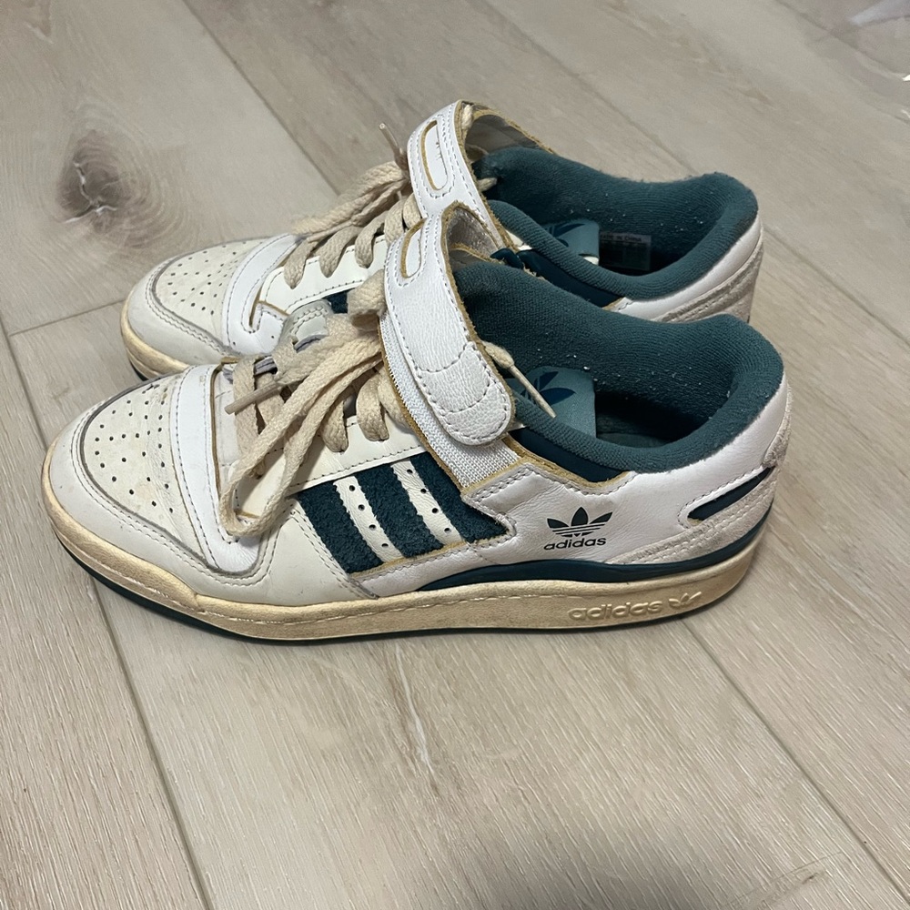 Green Adidas Forum